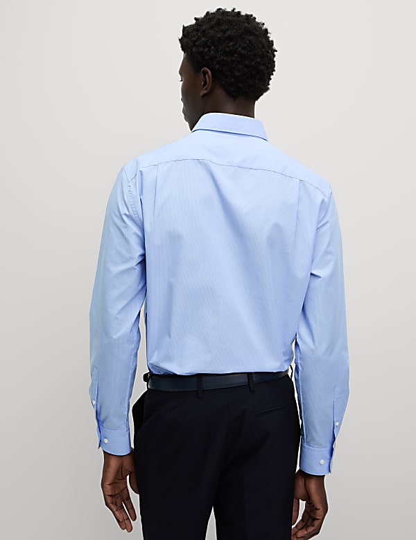 2pk Regular Fit Easy Iron Striped Shirts