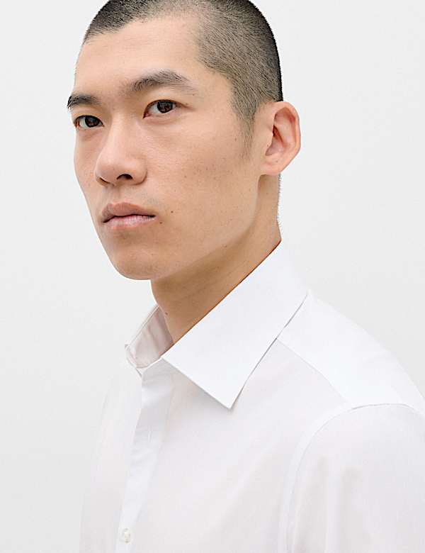 Extra Slim Fit Cotton Blend Shirt - JO