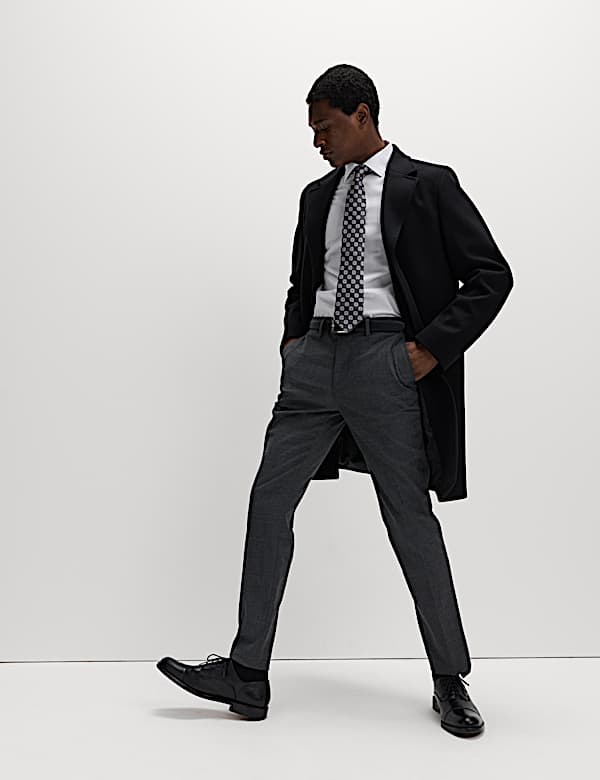 Regular Fit Cotton Blend Shirt - US