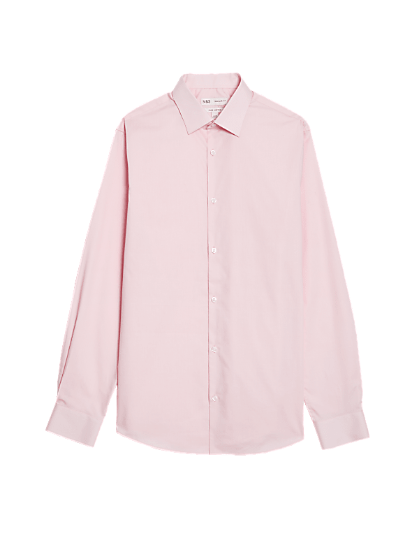 Regular Fit Easy Iron Pure Cotton Shirt