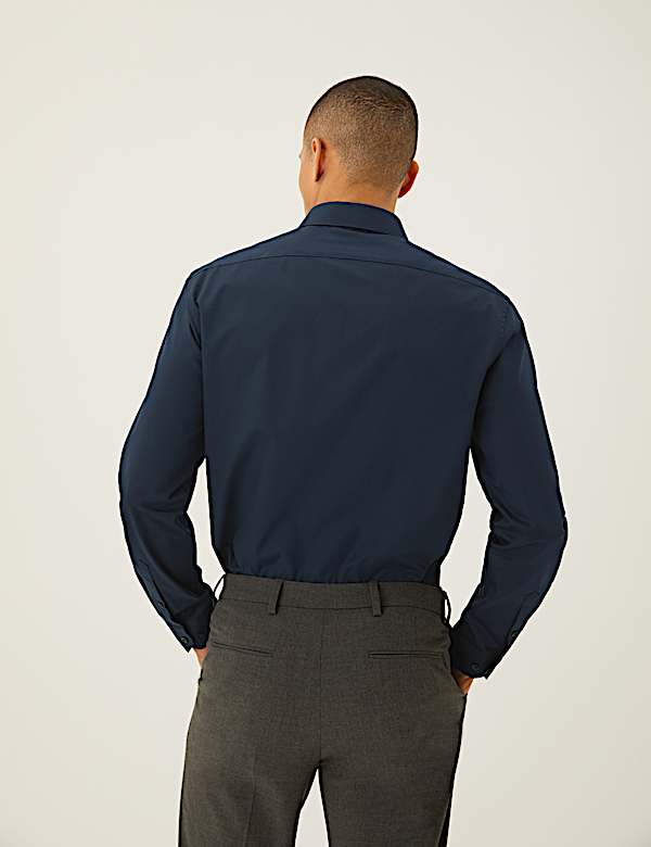Regular Fit Easy Iron Pure Cotton Shirt