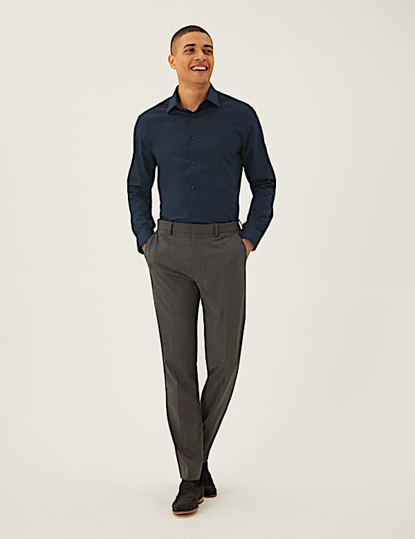 Regular Fit Easy Iron Pure Cotton Shirt