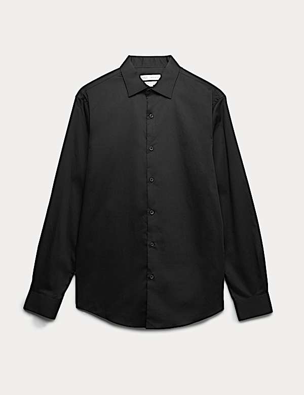 Regular Fit Easy Iron Pure Cotton Shirt - SK