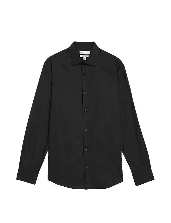 Regular Fit Easy Iron Pure Cotton Shirt