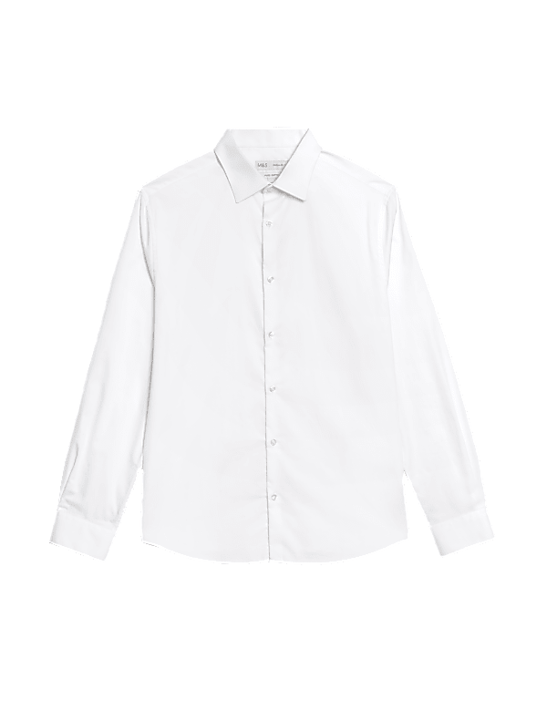 Regular Fit Easy Iron Pure Cotton Shirt