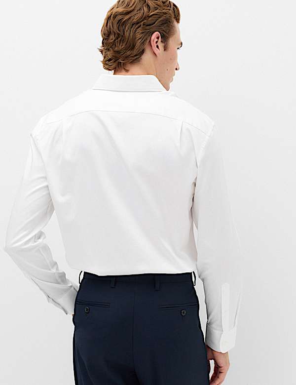 Slim Fit Pure Cotton Shirt - AL