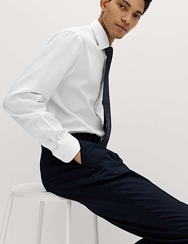 Regular Fit Pure Cotton Shirt - JP