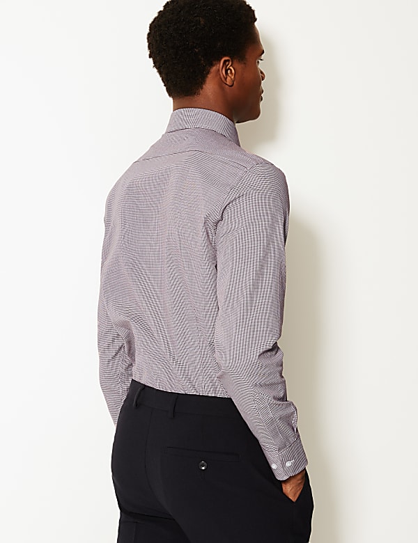 2 Pack Slim Fit Cotton Blend Shirts