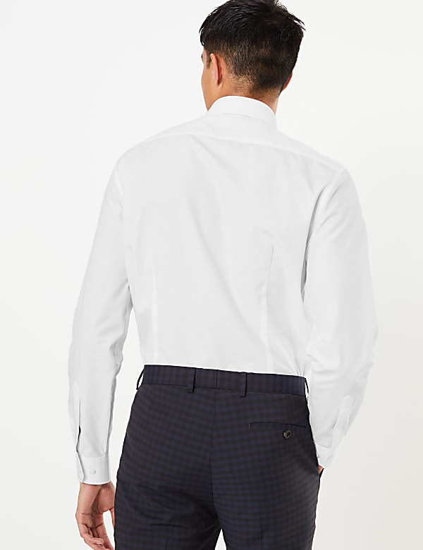 2 Pack Skinny Fit Stretch Long Sleeve Shirt