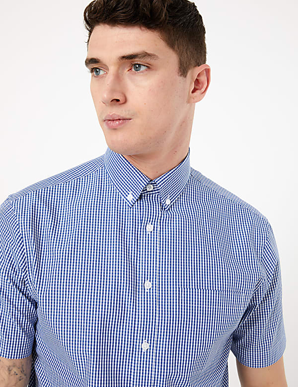 2 Pack Striped Short Sleeve Shirts