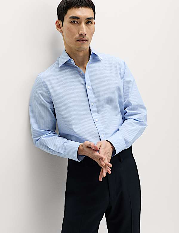 3 Pack Regular Fit Long Sleeve Shirts - DK