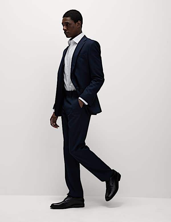 Lot de 3 chemises coupe ajustée à manches longues, repassage facile - FR