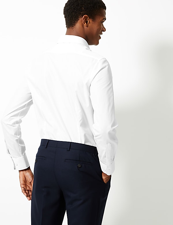 3pk Slim Fit Cotton Blend Shirts