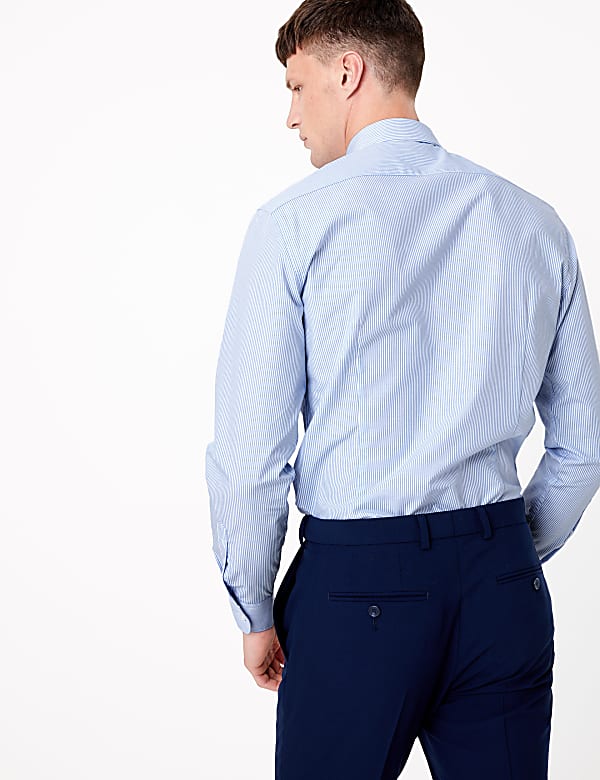 3 Pack Slim Fit Long Sleeve Shirts