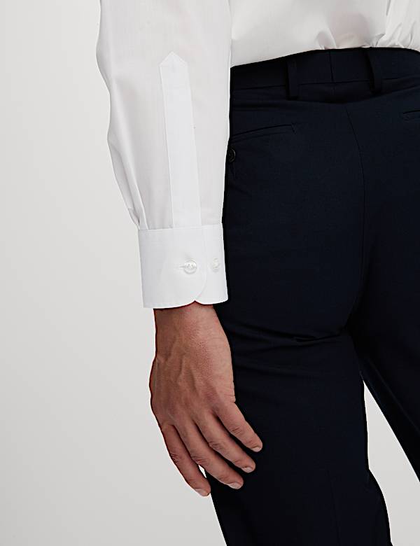 מארז 3 חולצות מתערובת כותנה באורך קצר יותר ב-5 ס"מ - IL