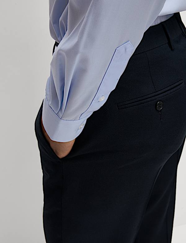 3pk Regular Fit Easy Iron Long Sleeve Shirts - HR