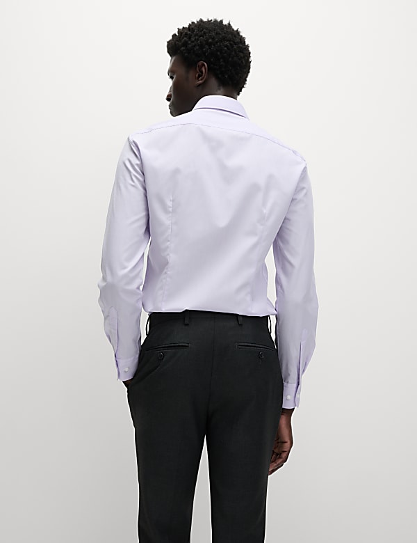 3pk Slim Fit Easy Iron Cotton Blend Shirts - MV