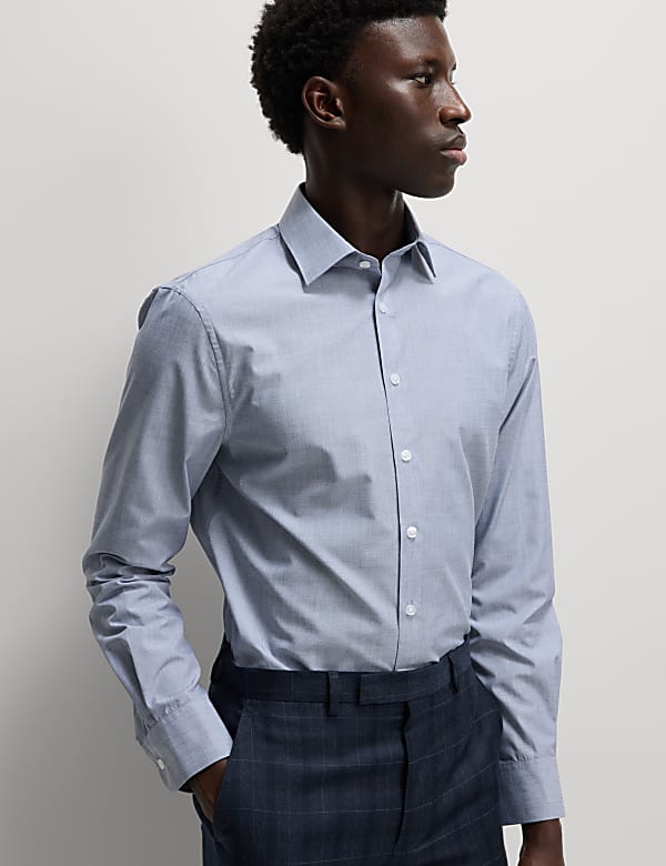 Košile úzkého střihu ze směsi bavlny, snadné žehlení, 2&nbsp;ks v&nbsp;balení - CZ