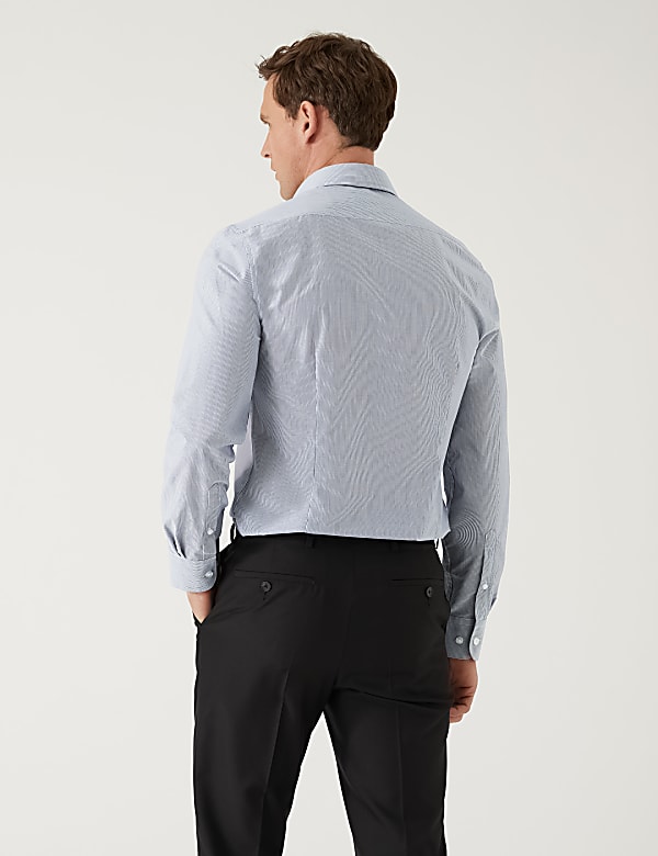 2pk Slim Fit Easy Iron Long Sleeve Shirts