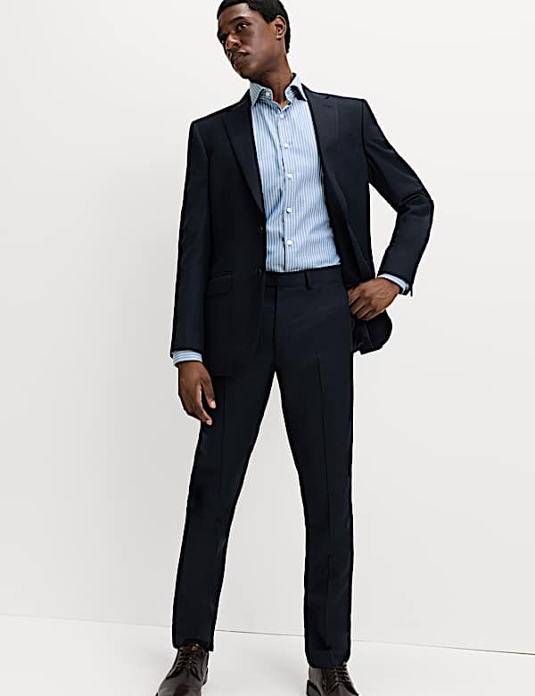 Regular Fit Pure Cotton Striped Luxury Shirt - ES