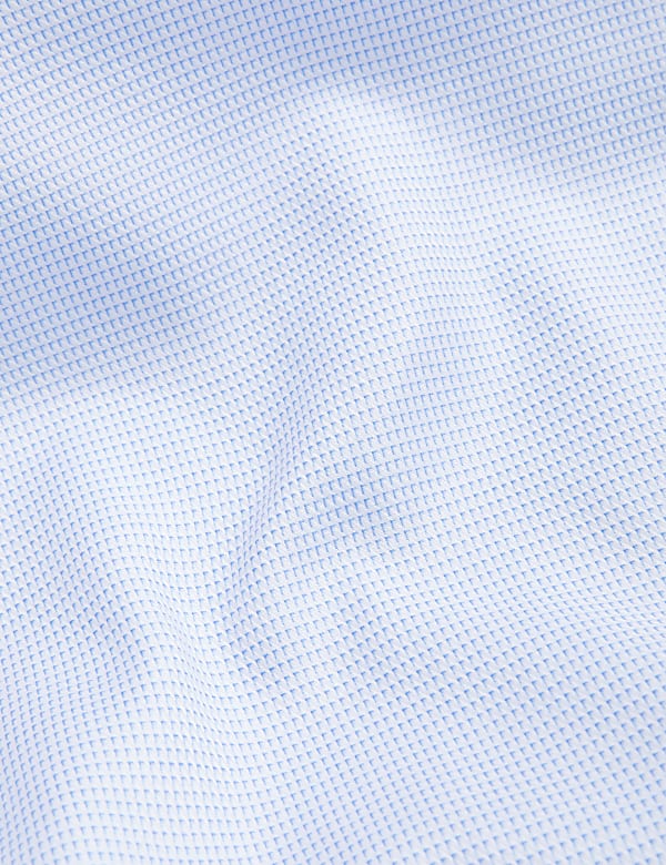 Regular Fit Pure Cotton Textured Shirt