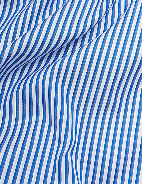Regular Fit Pure Cotton Striped Shirt
