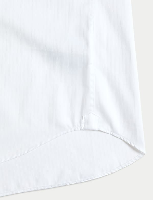 Chemise coupe standard en coton de qualité supérieure à rayures - LU
