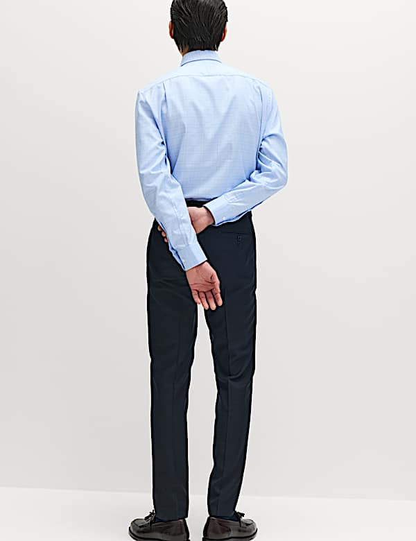 Regular Fit Luxury Pure Cotton Check Shirt - TW