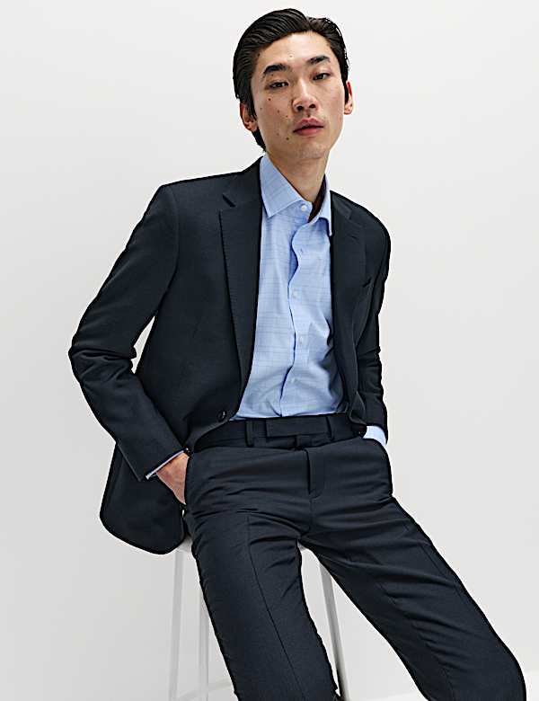 Regular Fit Luxury Pure Cotton Check Shirt - TW