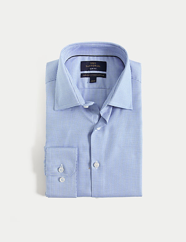 Slim Fit Luxury Pure Cotton Textured Shirt - CZ