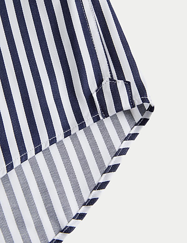 Regular Fit Luxury Cotton Bold Stripe Shirt