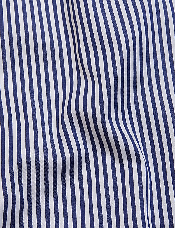 Slim Fit Pure Cotton Striped Shirt