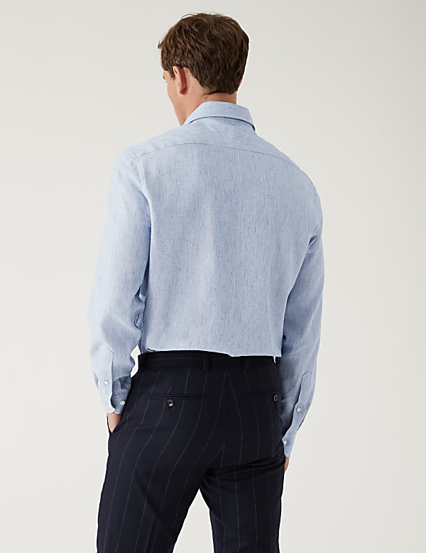 Tailored Fit Italian Linen Miracle™ Shirt