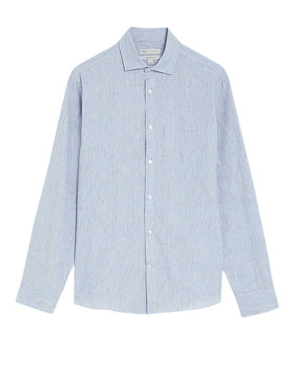 Tailored Fit Italian Linen Miracle™ Shirt