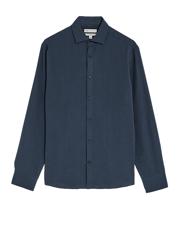 Tailored Fit Italian Linen Miracle™ Shirt