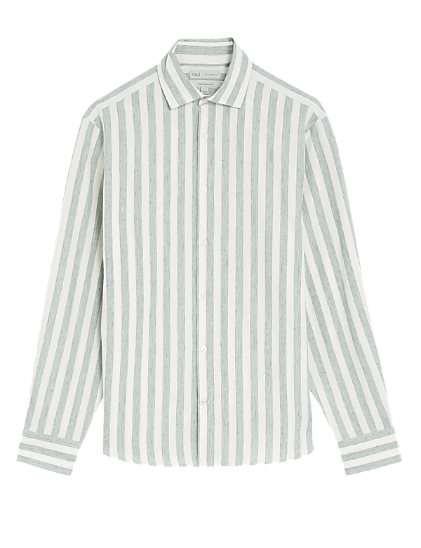 Tailored Fit Italian Linen Miracle™ Shirt