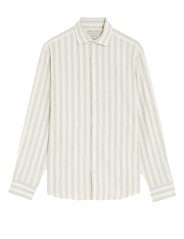 Tailored Fit Italian Linen Miracle™ Shirt