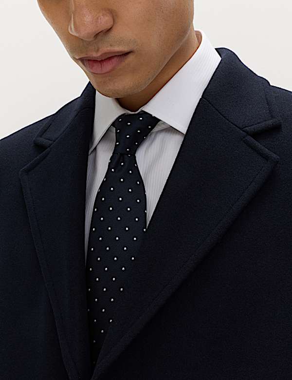 Slim Fit Pure Cotton Sateen Luxury Shirt - AU