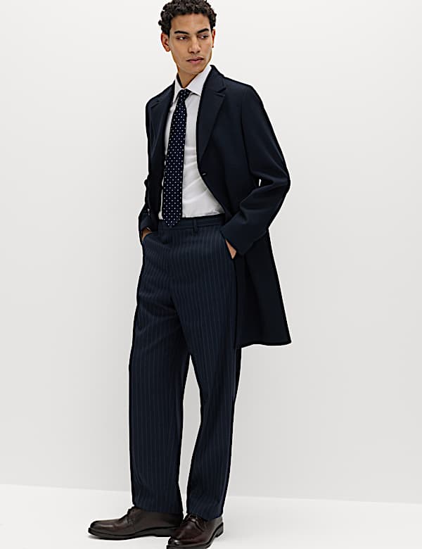 Slim Fit Pure Cotton Sateen Luxury Shirt - AU