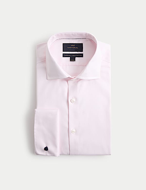 Extra Slim Fit Luxury Cotton Twill Shirt - NL