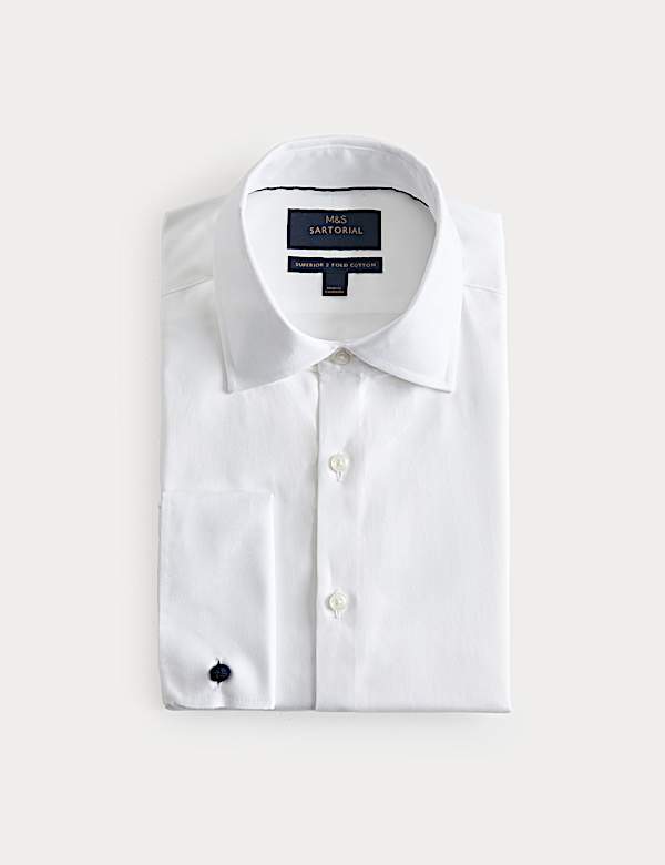 חולצת כותנה יוקרתית קלה לגיהוץ בגזרה ישרה - IL