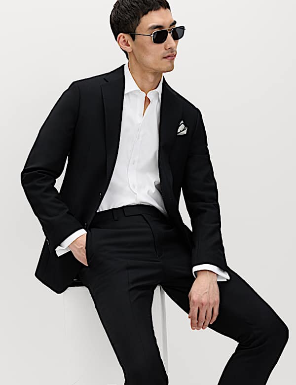 Slim Fit Luxury Pure Cotton Twill Shirt - BN