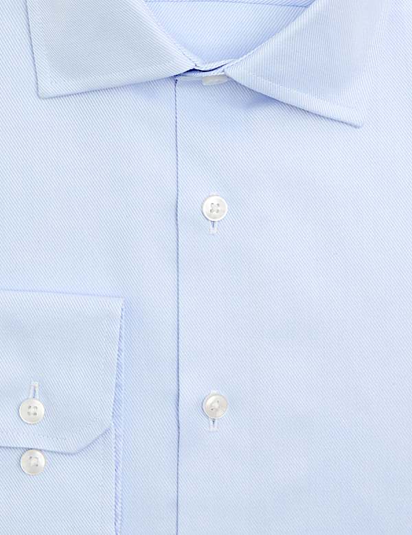 Regular Fit Luxury Cotton Twill Shirt - US