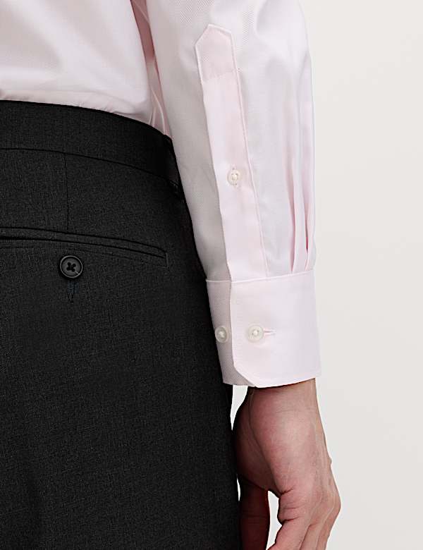 Regular Fit Luxury Cotton Twill Shirt - US