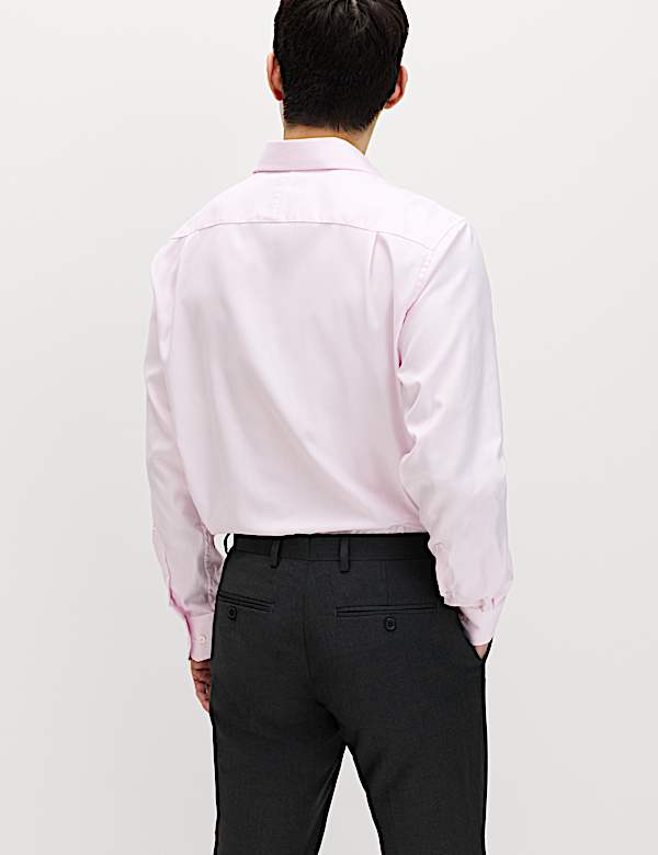 Regular Fit Luxury Cotton Twill Shirt - US