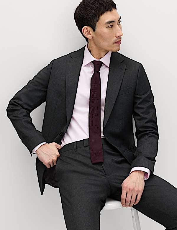 Regular Fit Luxury Cotton Twill Shirt - US