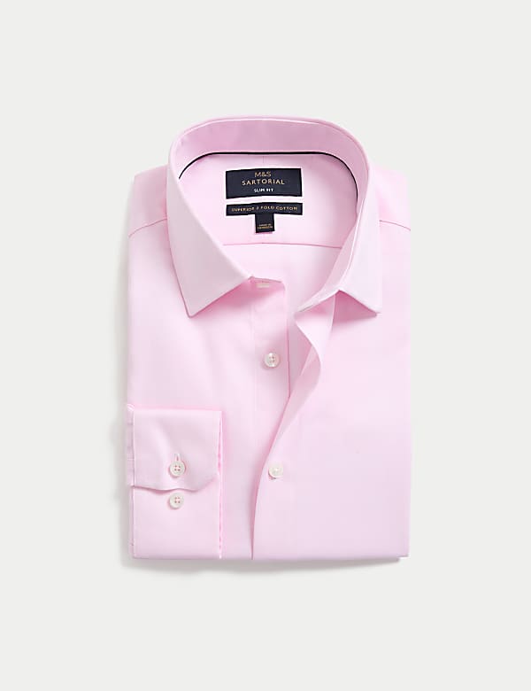 Slim Fit Luxury Cotton Twill Shirt - US