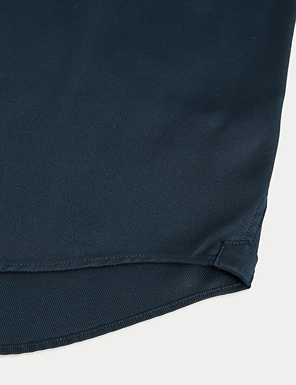 Slim Fit Luxury Cotton Twill Shirt