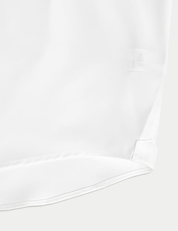 Slim Fit Luxury Cotton Twill Shirt