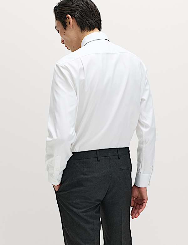 Pure Cotton Twill Shirt - LU